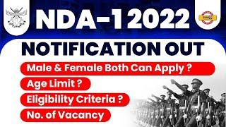 NDA 1 2022 NOTIFICATION  NDA 1 2022 AGE LIMIT AND QUALIFICATION DETAILS  HOW TO FILL NDA FORM