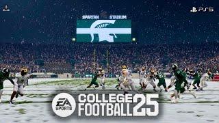 College Football 25 Michigan Wolverines vs. Michigan State Spartans PS5 Full Game