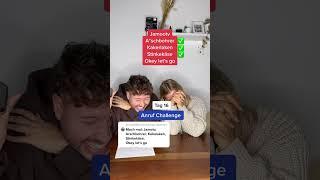 Tag 16 Adventskalender Anruf Challenge #shorts #tiktok #jonathanschoeck #couple