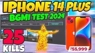 iPhone 14 Plus BGMI Test  iPhone 14 Plus BGMI Review 2024