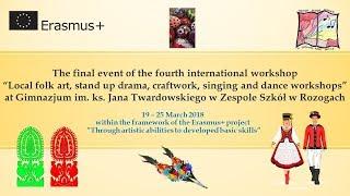 The final event of the international workshops in Rozogi Poland