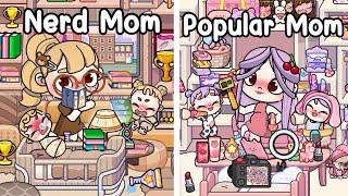 Nerd VS Popular Mom in Avatar World  Sad Story  Good vs Bad Mom  Avatar World  Pazu