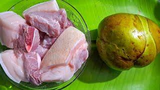 Gahori mankho porkOtenga Recipe Assamese style  