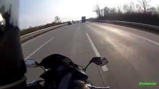 Autobahn Mittelspurschleicher Road Rage German Motovlog Eumaniac #10 Teil 22