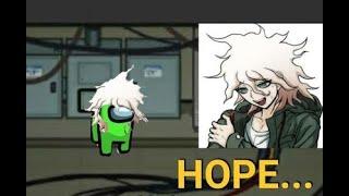 Nagito Komaede plays AMONG US ft. hajime