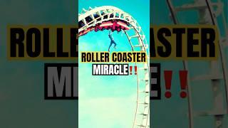 A MIRACLE Happened On A ROLLER COSTER?   #shortsvideo  #christian #holyspirit