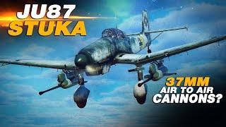 Turning The 37mm Cannons into Air To Air Cannons in the Ju87 Stuka  IL-2 Sturmovik Great Battles 