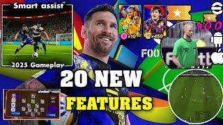 eFootball 2025 All New Features Leaked Gameplay + New Information About v4.0.0 update