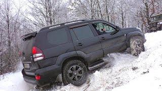 Крутой Подъем Toyota Prado vs Mitsubishi Pajero Sport vs Nissan Pathfinder vs УАЗ vs Нива off-road