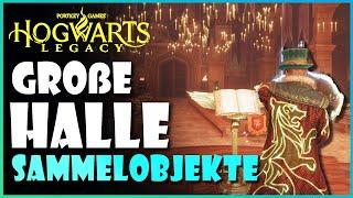 Alle Sammelobjekte - Die Große Halle von Hogwarts Legacy - Fundorte Buchseiten Truhen - Lösung