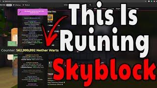 Cheaters Are Ruining Skyblock With Netherwart - Hypixel Skyblock