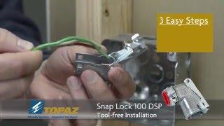 Topaz Snap Lock Connectors