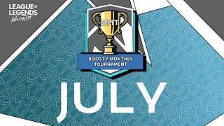 BOOSTY MONTHLY TOURNAMENT - ГРУППОВАЯ СТАДИЯ ГРУППА C + РОЗЫГРЫШИ #wildrift #lolwildrift