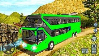 Real Uphill Offroad Bus Driving Simulation 2019 - Android Gameplay FHD