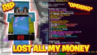 WE GET DRAINED LOST ALL MY MONEY + OPENING STUFF FROM TRIALS  CosmicPVP Factions #9