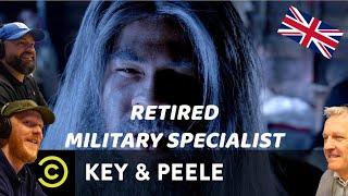 Key & Peele - Retired Military Specialist REACTION  OFFICE BLOKES REACT