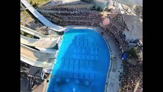 POV 27 meter high dive in the Utah Olympic Park