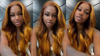 The Perfect Ginger Fall Wig Beginner Wig Install ft Wiggins Hair