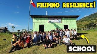 OVERWHELMED BY LOCAL FILIPINO MOUNTAIN STUDENTS * They Hike Everyday to School