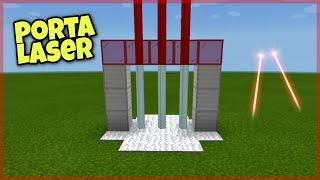 Come COSTRUIRE una PORTA LASER 100% FUNZIONANTE - Tutorial Minecraft ITA