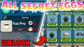 ALL 5 SECRET EGGS LOCATIONS IN BOOGA BOOGA REBORN