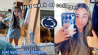 first week of classes @ PENN STATE freshman year 2021