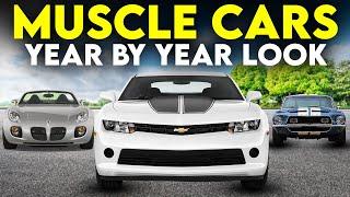 Iconic Muscle Machines A Year-by-Year Journey Through History