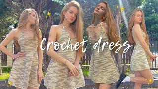 CROCHET SUMMER DRESS   beginner friendly 