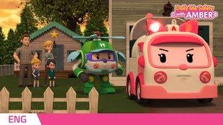  Daily life Safety with AMBER  EP 0126  Robocar POLI  Kids animation