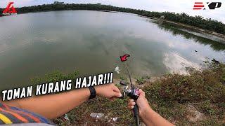 Sambaran mengejut di tebing Ikan TOMAN mengganas - vlog 40