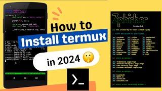 How to install Termux on android 2024  Termux basic for Beginner 