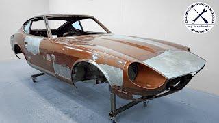 Datsun 240Z Restoration - Final Bodywork Stages Part 3