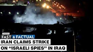 Fast and Factual LIVE Iranian Missile Hits “Israel’s Spy Headquarters” in Iraq