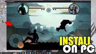 How To Play Shadow Fight 2 on PCLAPTOP  download & install shadow fight 2 on pc FREE