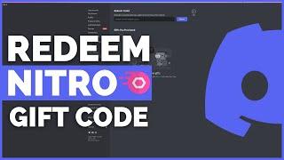 How to Redeem Nitro Gift Code on Discord PCLaptop