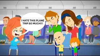 Rosie Misbehaves on a Plane Trip to IndiaGrounded PART 1