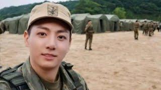 Jungkook in military camp fans were very surprised to see him