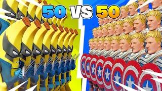 50 BANANEVERINE VS 50 CAPTAIN JONESY  LA REVANCHE DES HÉROS 