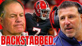 BACKSTABBED Mike Vrabel Gets CLOSE to being ATLANTA FALCONS Head Coach Bill Belichick LEFT BEHIND?