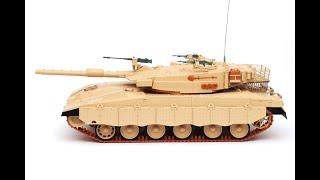 3D printed RC tank Merkava MK3 at scale 110