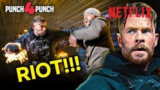 Corridor Crew Recreates Chris Hemsworths Prison Brawl  Extraction 2  Punch 4 Punch  Netflix