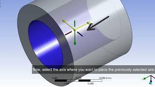 How to Change Joint axis inside Ansys Workbench  Revolute Joint  Translational Joint