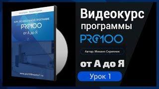 Видеокурс по программе ПРО100 от А до Я 2018 год