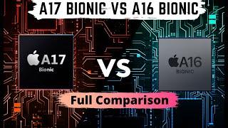 Apple A17 Bionic vs A16 Bionic Chip full comparison A17vA16  AnTuTu Score GEEKBENCH Performance