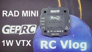 GEPRC RAD MINI 1W VTX. Мощный аналоговый мини видеопередатчик