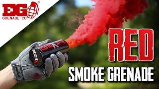 EG18X - Red Smoke Grenade - Smoke Bomb - Smoke Effect