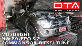 DTA Dyno Tuning Results  Mitsubishi Pajero 3 2L