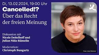 Cancelled? Über das Recht der freien Meinung 2024