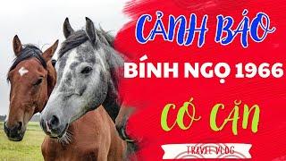 RÙNG MÌNH DẤU HIỆU TUỔI BÍNH NGỌ 1966 LÀ NGƯỜI CÓ CẢN KH