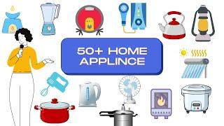 Household Devices Equipment Vocabulary in English  Home Appliances Names in English